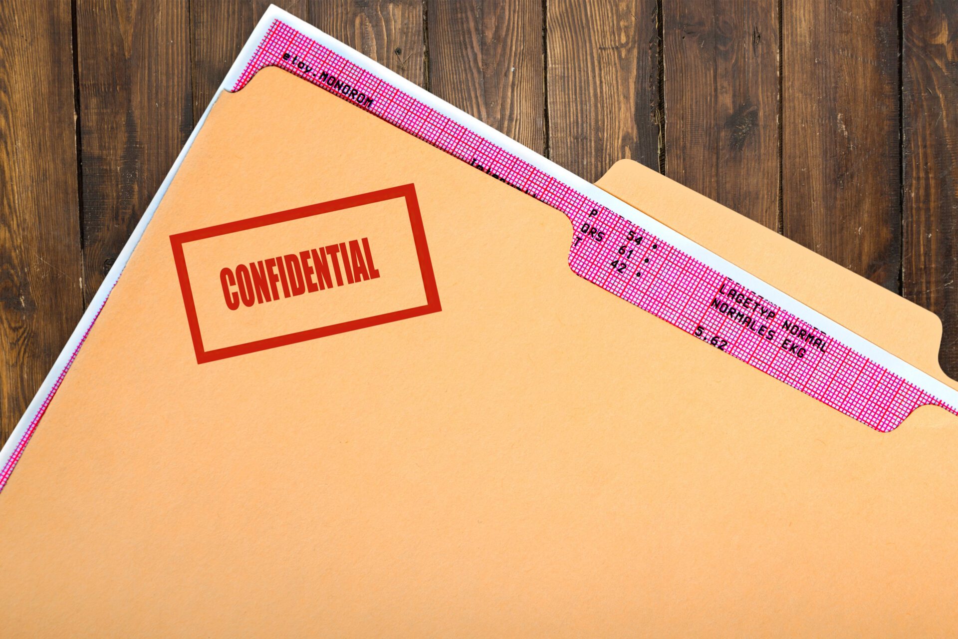 Surveillance, File, Confidential.